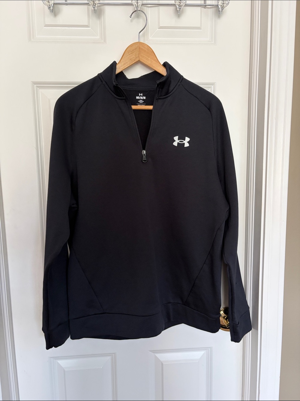 Under Armour Men’s Black Quarter-Zip Performance Pullover